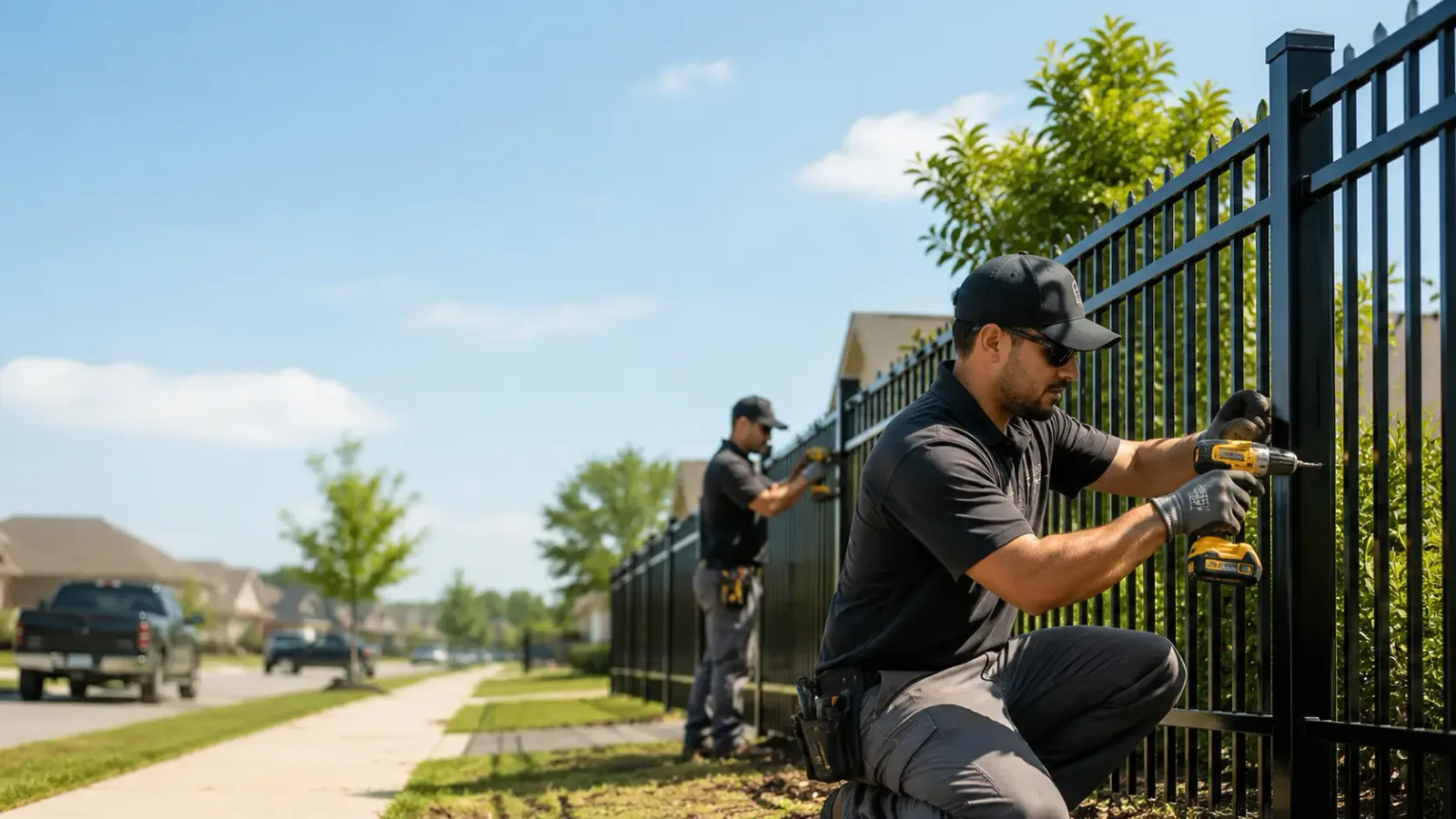 Metal Fence Installation in Silva, MO